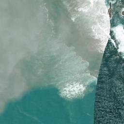 Satellite imagery of Parera Point, NZ