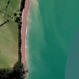 Satellite imagery of Te Okawai Point, NZ