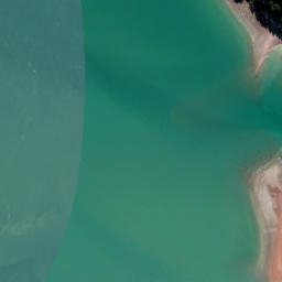 Satellite imagery of Te Okawai Point, NZ