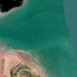 Satellite imagery of Te Okawai Point, NZ