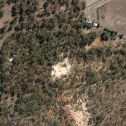Satellite imagery of Red Hill, AU