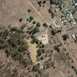 Satellite imagery of Red Hill, AU