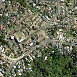 Satellite imagery of Cape Horn, NZ