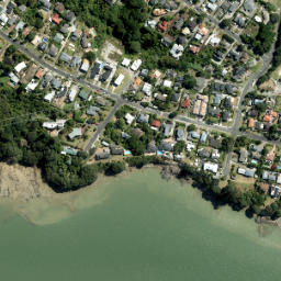 Satellite imagery of White Bluff, NZ