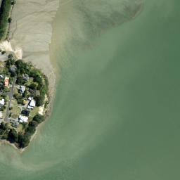 Satellite imagery of White Bluff, NZ