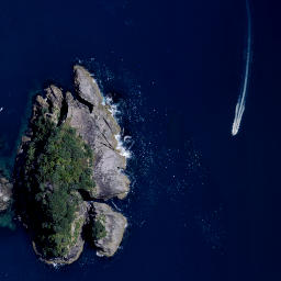 Satellite imagery of Te Ororoa, NZ
