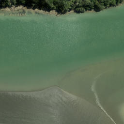 Satellite imagery of Te Whau Point, NZ