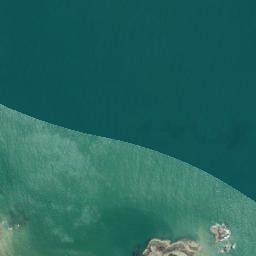 Satellite imagery of Papanui Point, NZ