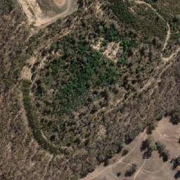 Satellite imagery of Red Hill, AU