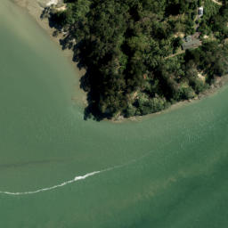 Satellite imagery of Cape Horn, NZ