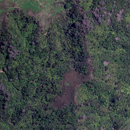 Satellite imagery of Te Ororoa Point, NZ