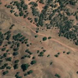 Satellite imagery of The Bald Hills, AU