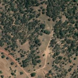 Satellite imagery of The Bald Hills, AU