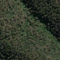 Satellite imagery of Little Jingera Peaks, AU