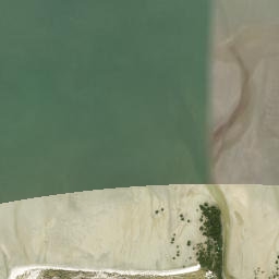 Satellite imagery of Kahuru Point, NZ