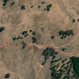 Satellite imagery of The Bald Hills, AU