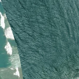 Satellite imagery of Kaiwhare Point, NZ