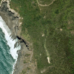 Satellite imagery of Takatu Head, NZ