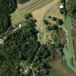 Satellite imagery of Caven Point, NZ