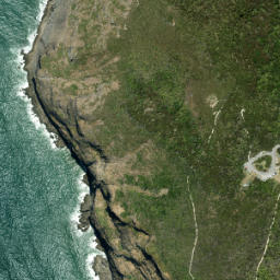 Satellite imagery of Takatu Head, NZ