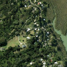 Satellite imagery of Caven Point, NZ