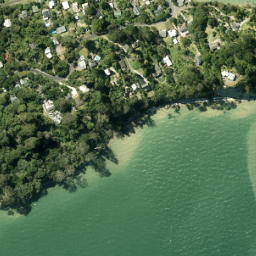 Satellite imagery of Tokoroa Point, NZ