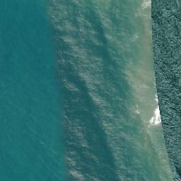 Satellite imagery of Farley Point, NZ