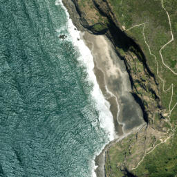 Satellite imagery of Farley Point, NZ