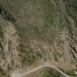 Satellite imagery of Mount Little Baldy, AU