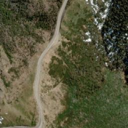 Satellite imagery of Mount Little Baldy, AU