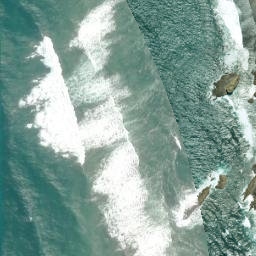 Satellite imagery of Cowan Point, NZ