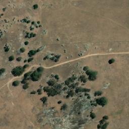 Satellite imagery of Bishops Mitre Rock, AU