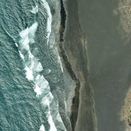 Satellite imagery of Cowan Point, NZ
