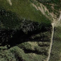 Satellite imagery of Mount Blowhard, AU