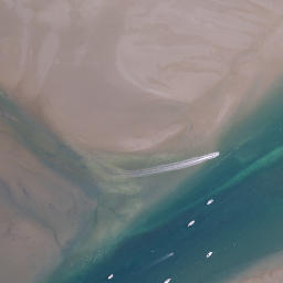 Satellite imagery of Te Huruhuru Point, NZ