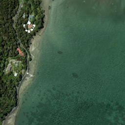 Satellite imagery of Kaitarakihi Point, NZ