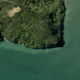 Satellite imagery of Kakamatua Point, NZ