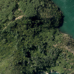 Satellite imagery of Puponga Point, NZ