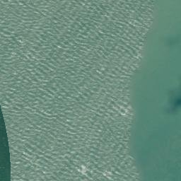 Satellite imagery of Puponga Point, NZ