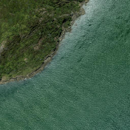 Satellite imagery of Beacon Point, NZ