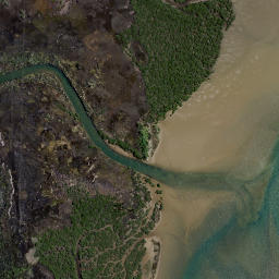 Satellite imagery of Green Point, NZ