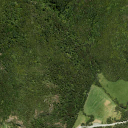 Satellite imagery of Nahana Point, NZ