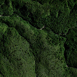 Satellite imagery of The Pinnacles, NZ