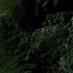 Satellite imagery of The Pinnacles, NZ
