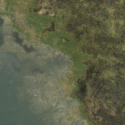 Satellite imagery of Cutter Rock, NZ