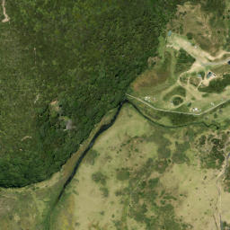 Satellite imagery of Nahana Point, NZ