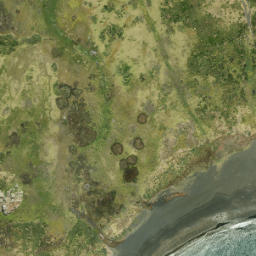 Satellite imagery of Nahana Point, NZ