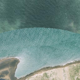 Satellite imagery of South Head Point, NZ