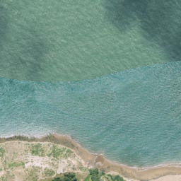 Satellite imagery of Te Pirau Point (Jones Head), NZ