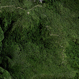 Satellite imagery of The Pinnacles, NZ